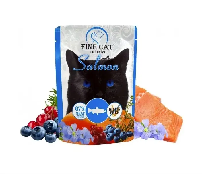 Fine cat kassiene lõhega  300g								 