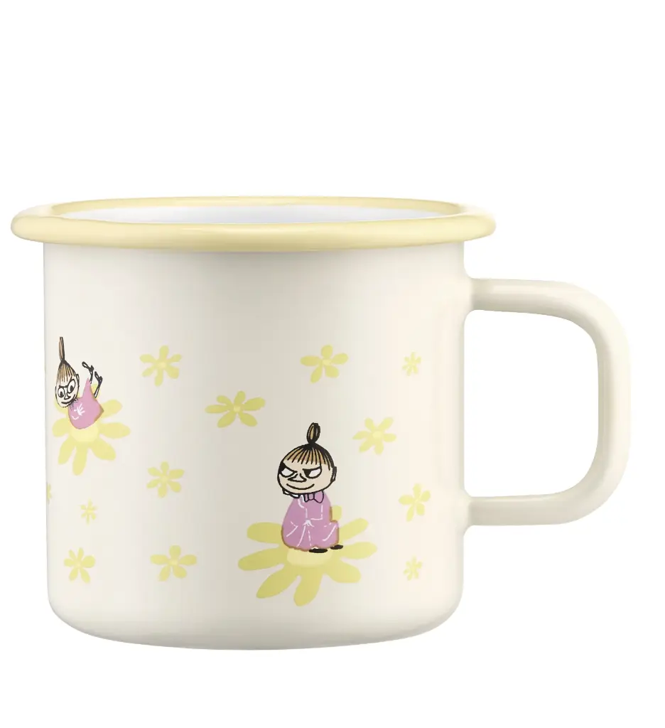Emailkruus lilleline 'Muumi' 370ml
