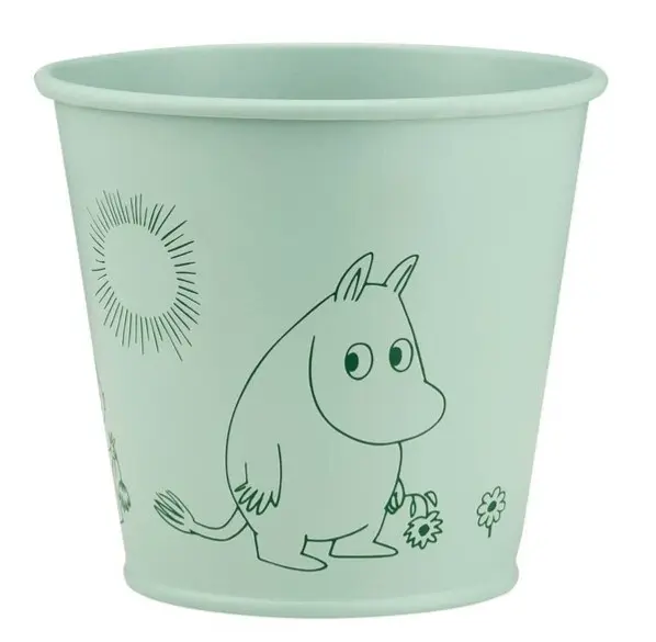 Lillepott 'Muumi' 11*10cm roheline