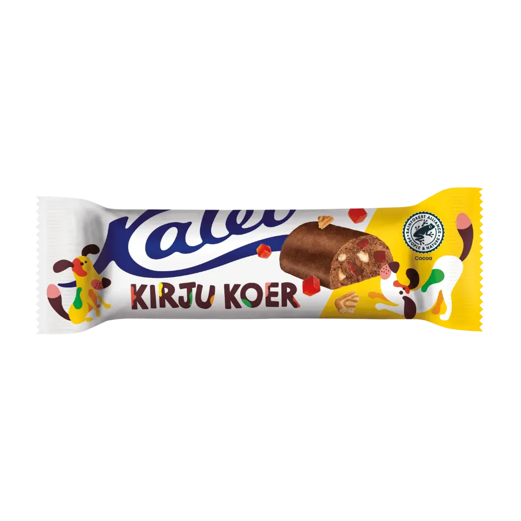 Kalev Kirju koer kakaobatoon küpsise ja marmelaadiga​ 36g