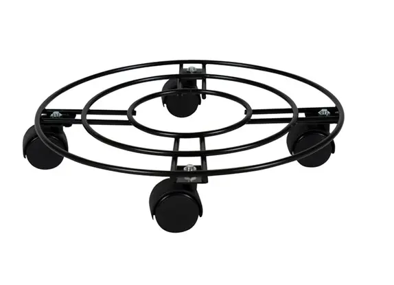 Lillepoti alus ratastel d33 h6cm
