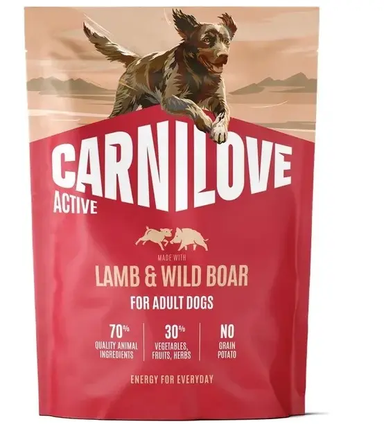 Carnilove Active Adult lammas/metssiga 1,5kg