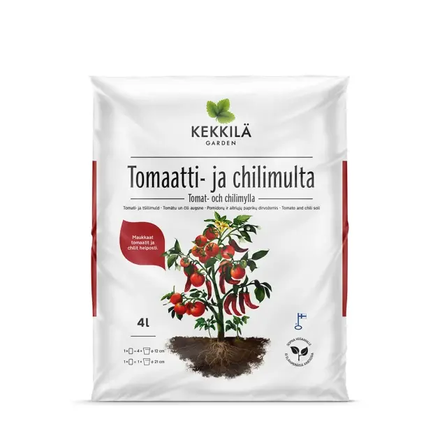 Tomati- ja tšillimuld Kekkilä 4L 