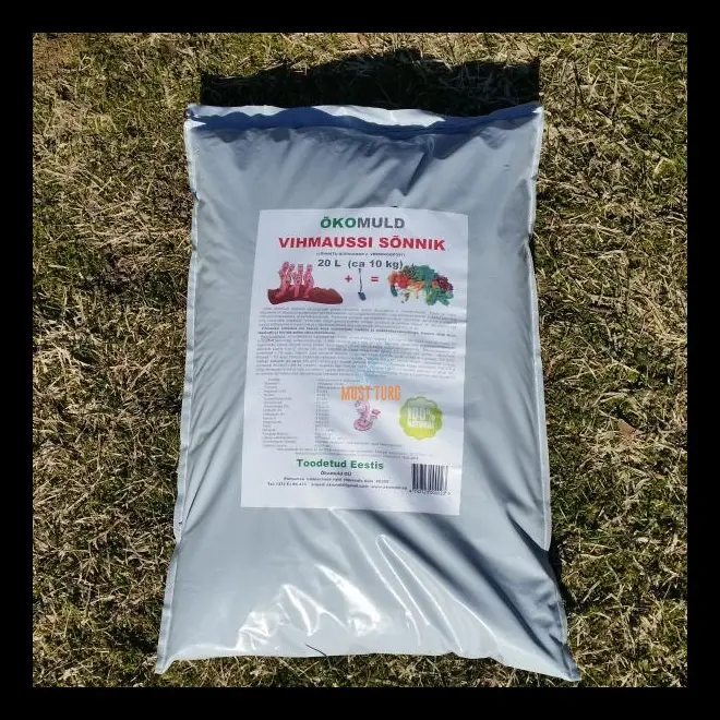 Vihmaussi sõnnik 20L /10kg 
