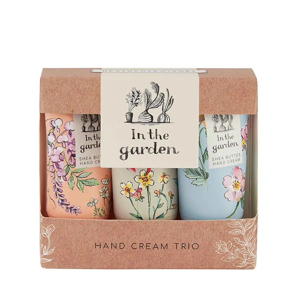 Kätekreem 'In The Garden' trio 3x30ml