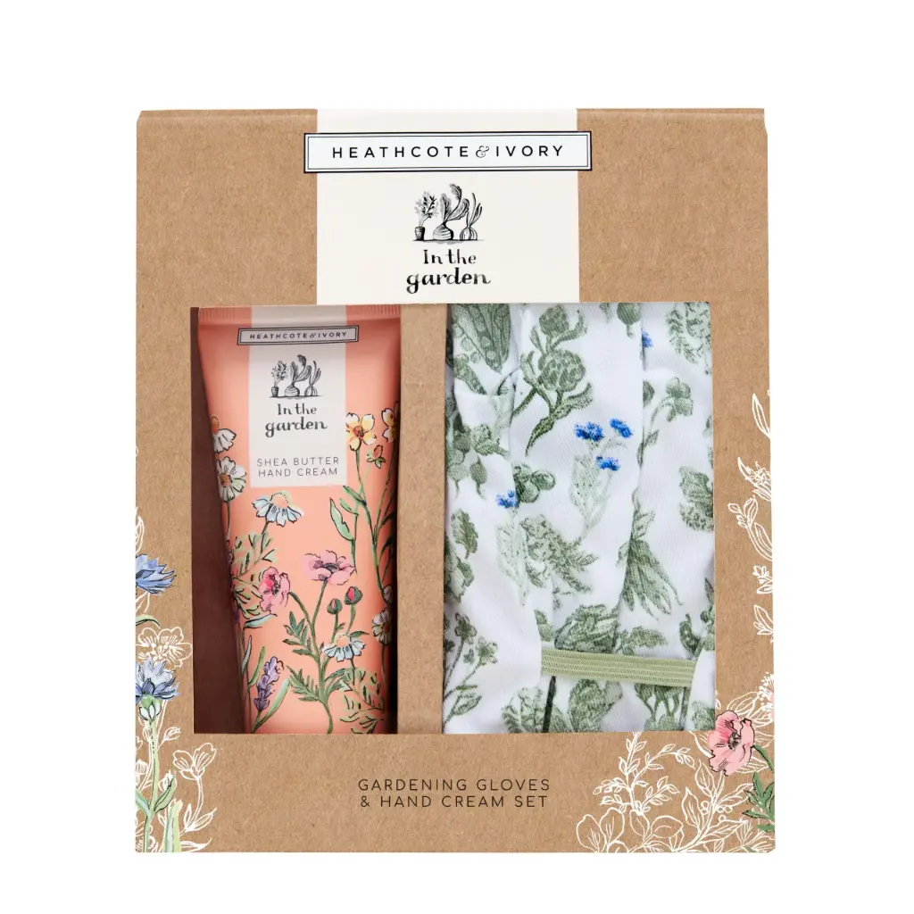 Kinkekomplekt 'In The Garden' kätekreem 100ml + kinnas