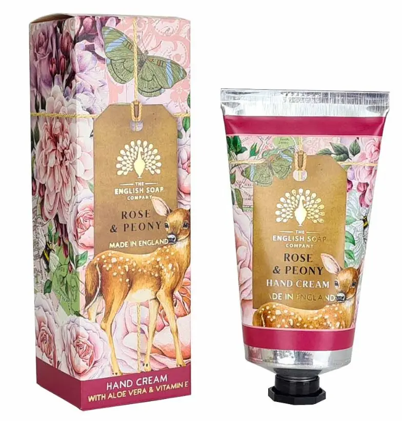 Kätekreem 'Rose & Peony' 75ml