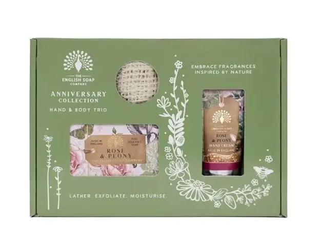 Kinkekomplekt 'Gardeners Grapefruit' kätekreem 75ml, seep 190g, seebikott