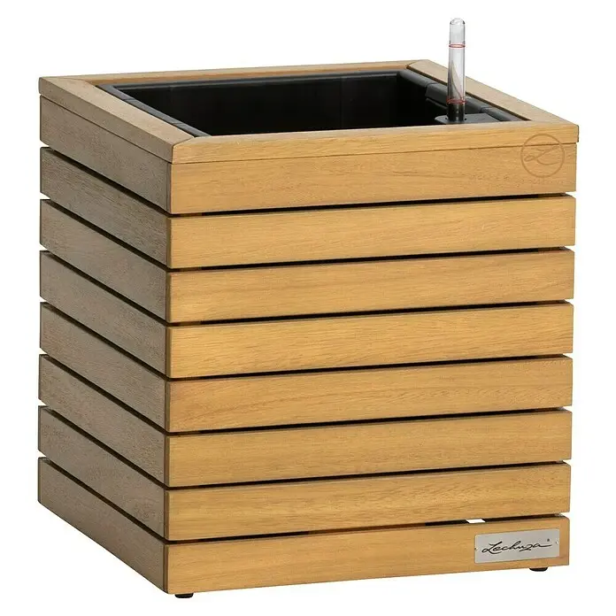 Lillekast Lechuza Palo Wood 35cm naturaalne puit