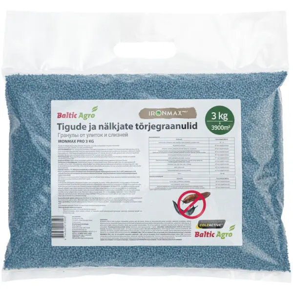 Tigude tõrjegraanulid Ironmax Pro 3kg