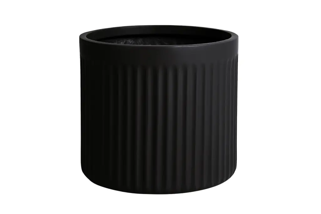 Õuepott Haloes Tora d25 h22,5cm must 