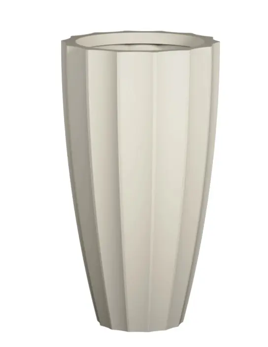 Õuepott Haloes Esbel d41 h75cm kreem