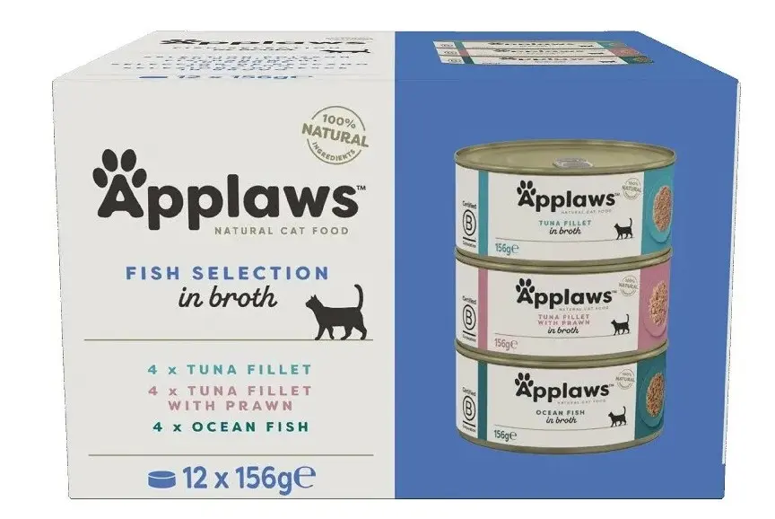 Applaws kassi konserv valikp. kala 156g 