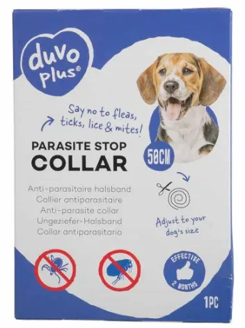Duvoplus kirbu-ja puugirihm PARASITE STOP koertele 50cm