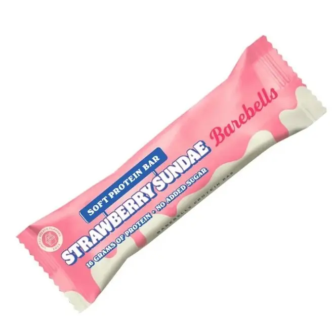 Proteiinibatoon Soft Bar Strawberry Sundae 55g