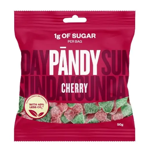 PÄNDY Cherry kirsimaitselised kummikommid 50g