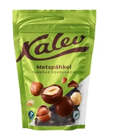 Kalev metspähkel tumedas šokolaadis 140g