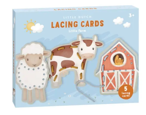 Little Dutch nöörimismäng kaartidega ´Little Farm´