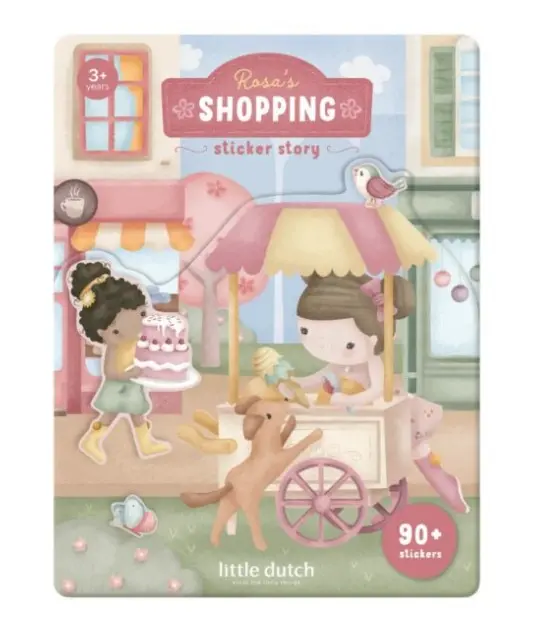 Little Dutch Kleebiste vihik ´Rosa & Friends
