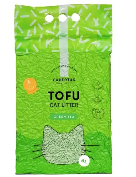 Kassiliiv Expertus Tofu rohelise tee aroomiga 6L (2,6 kg) 