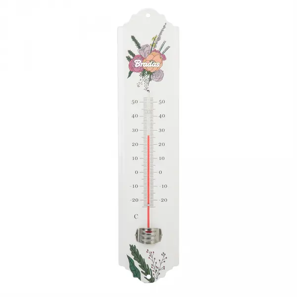 Välistermomeeter metallist 30cm