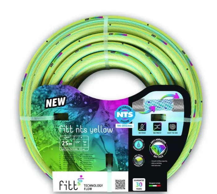 Kastmisvoolik NTS YELLOW ¾" 50m -