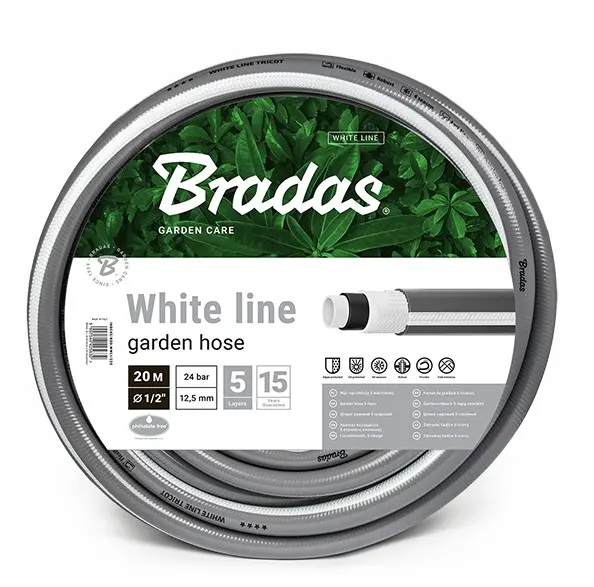 Kastmisvoolik WHITE LINE ⅝" 30m