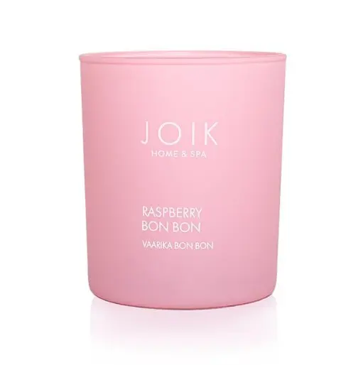 JOIK Home & Spa lõhnaküünal Vaarika Bon Bon 150g