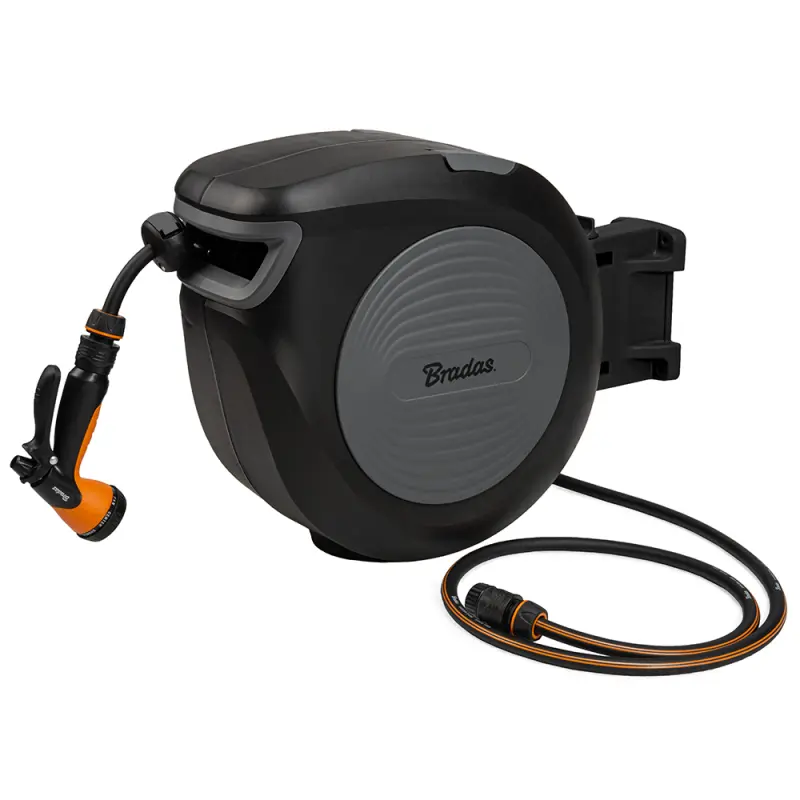 BLACK LINE automaatne voolikurulli komplekt 1/2" - 20m liitmikega