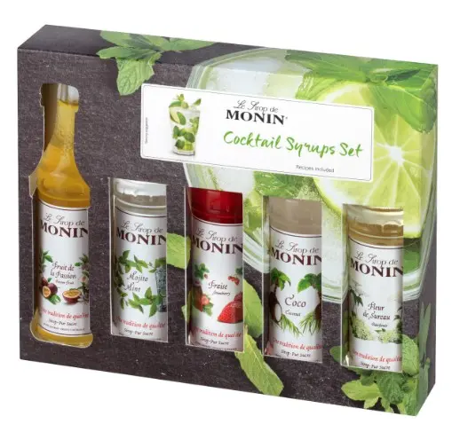 MONIN Kokteilisiirupite komplekt 5×50ml