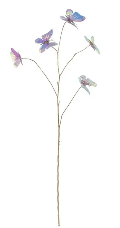 Kunstoks 'Butterfly Flower' 103cm