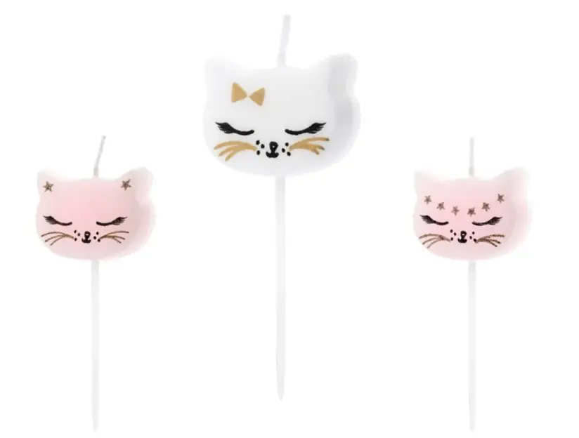 Tordiküünlad Cat 2cm (6tk/pk) 