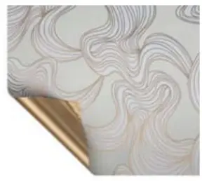 Kinkepaber 'Bianco' 80cm*40m 