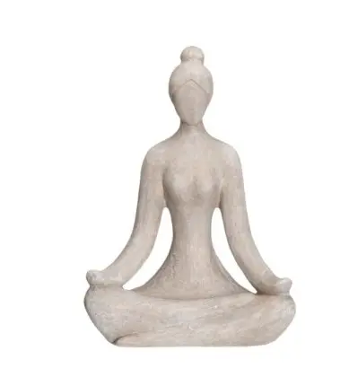Aiadekoratsioon jooga daam 47cm