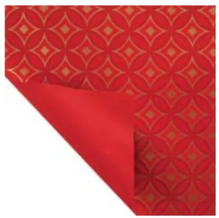 Kinkepaber Retro 'Rosso' 1x20m 