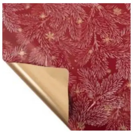 Kinkepaber Snowy 'Bordeaux' 1x25m 