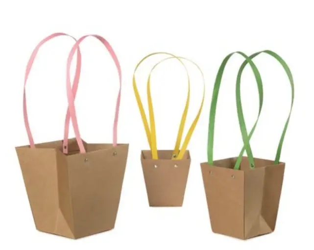 Kimbukott Trapeze naturaalne D13,5*15cm