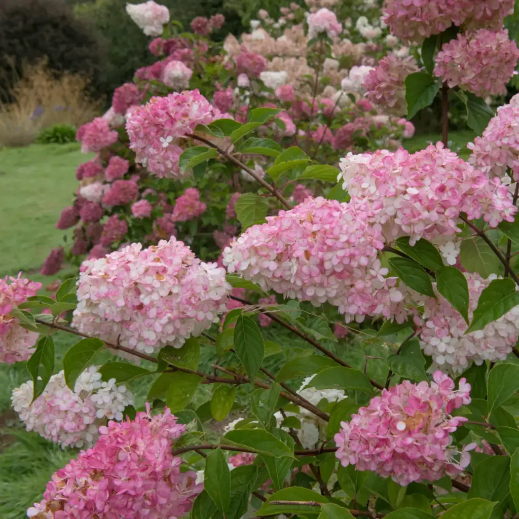 Aedhortensia 'Vanille Fraise' P19cm