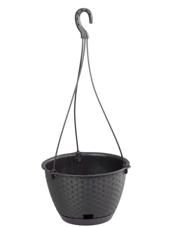 Ampelpott Ratolla Round d24cm tumepruun