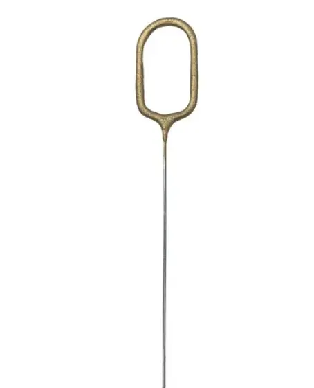 Säraküünal number 0, 15cm kuldne