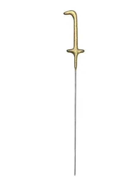 Säraküünal number 1, 15cm kuldne