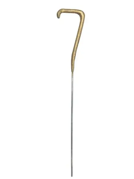 Säraküünal number 7, 15cm kuldne