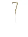 Säraküünal number 7, 15cm kuldne