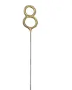 Säraküünal number 8, 15cm kuldne