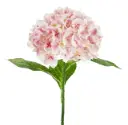 Kunstlill hortensia 69cm heleroosa