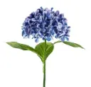 Kunstlill hortensia 69cm tumesinine