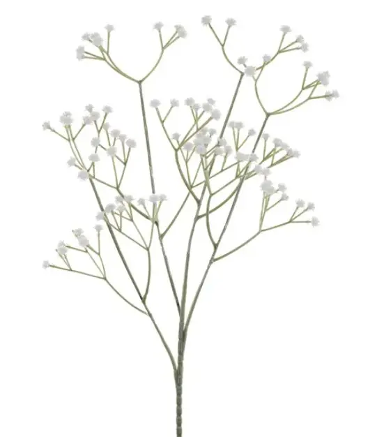 Kunstlill kipslill 62cm valge