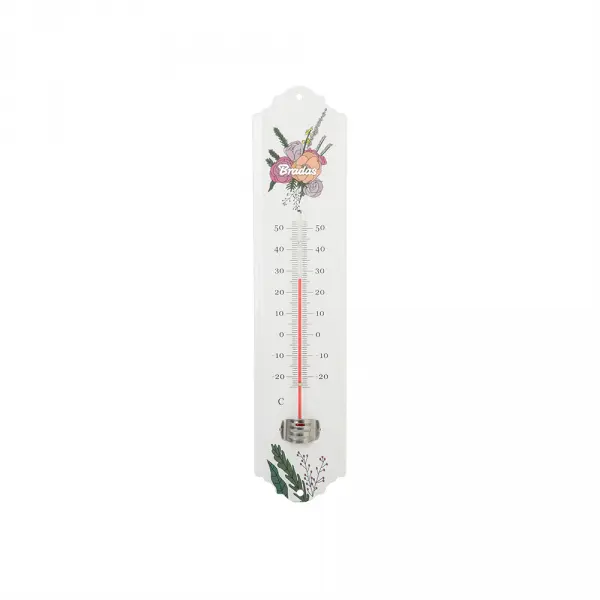 Välitermomeeter - metallist 22cm White Line 