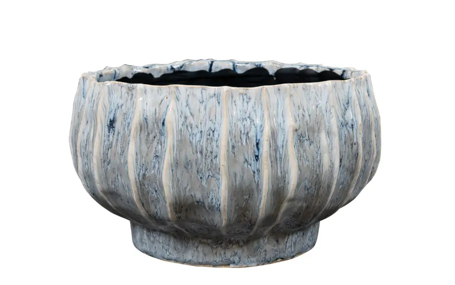 Lillepott Isalyn kauss d22 h13cm helesinine