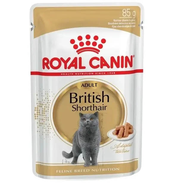 Royal Canin British Shorthair Gravy kassitoit 85g